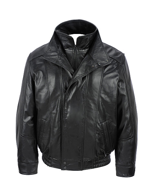 Kaplaan Big and Tall Motorcycle Jacket Leather4sure Men