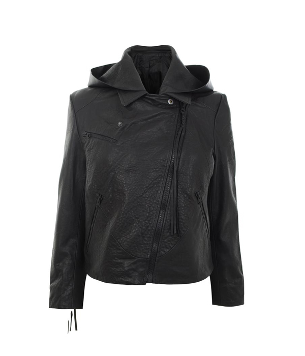 Sienne Beau Hooded Bomber Jacket