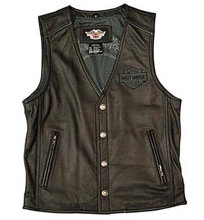 Kelcoz Harley Davidson Leather Vest