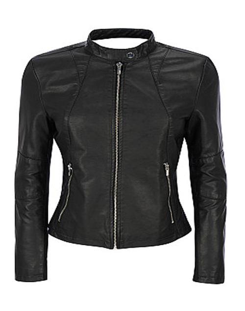 Enitan Plus Size Leather Jacket