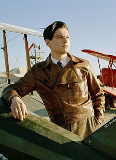 Howard Hughes Leather Jacket  