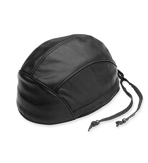 Amiles Leather Skull Cap