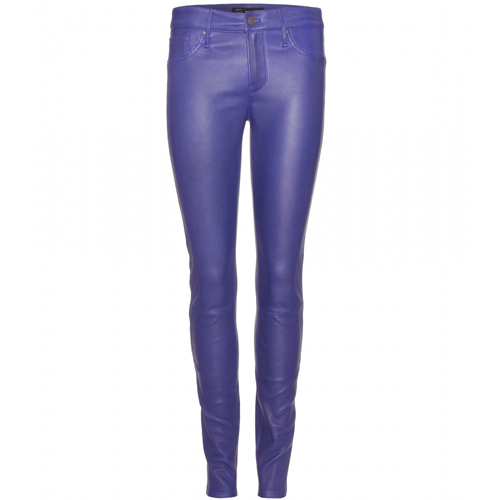 Ritchi Blue Leather Pants