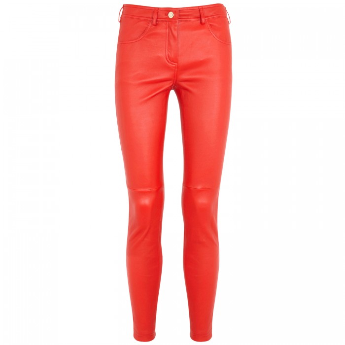 Disrupter Flame Leather Hot Pants