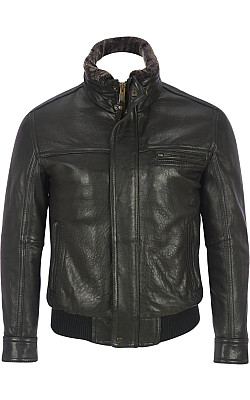 Puffex Leather Jacket