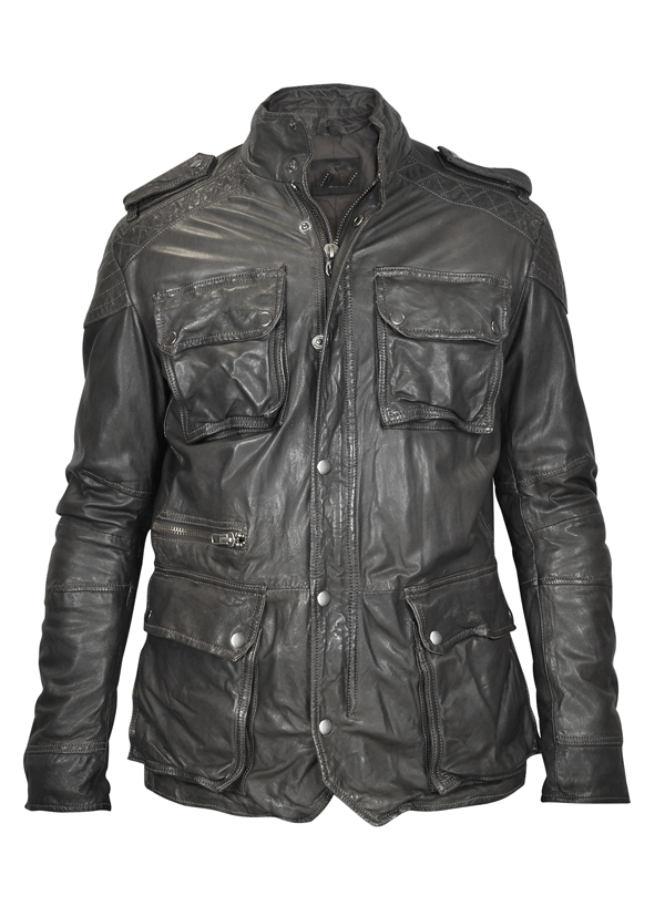 Entrciz Leather Car Coat