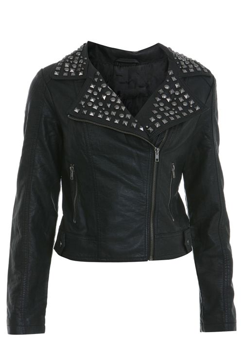 Croxwinds Studded Moto Jacket