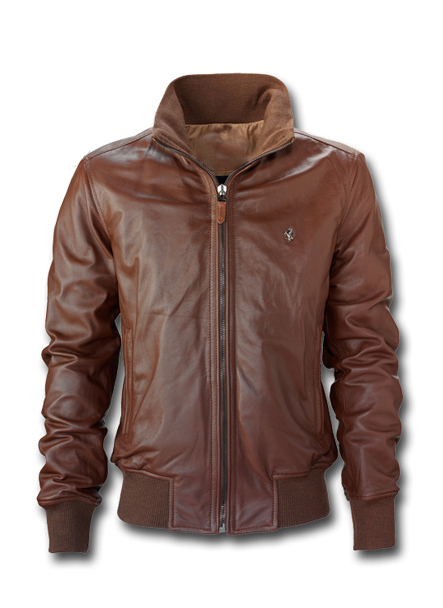 Galia Puma Ferrari Leather Jacket