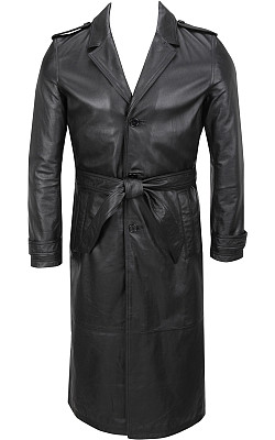 Classicax Long Leather Coat