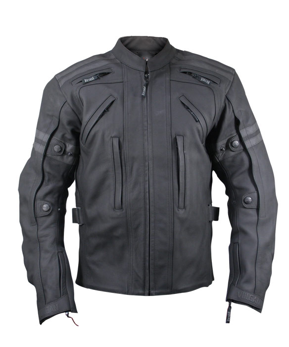 Arnik Armoured Leather Motorcycle Jacket Leather4sure Men
