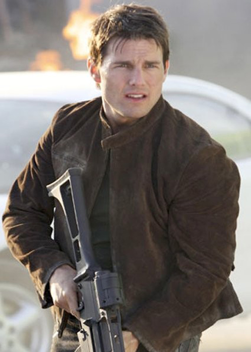 Ethan Hunt MI 3 Suede Leather Jacket