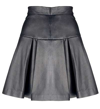 Cyno Whistles Leather Skirt