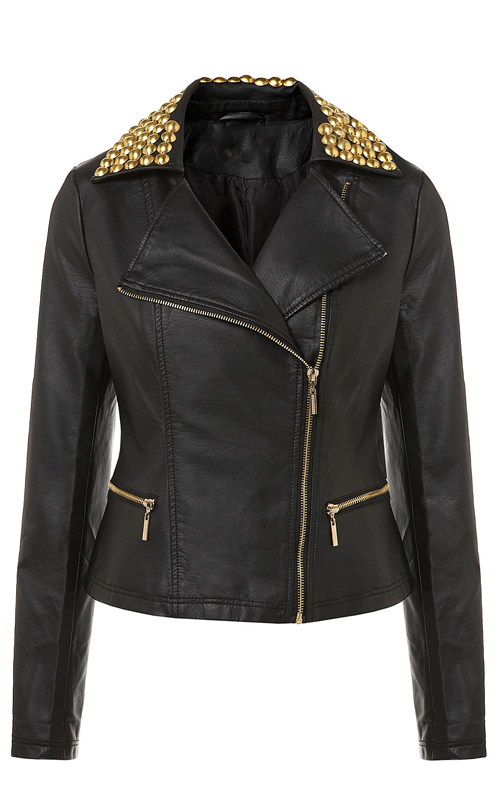 Dumuzi Studded Moto Jacket