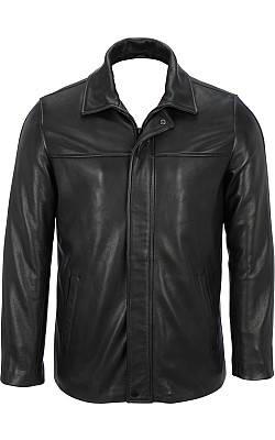 Gingetera Leather Coat