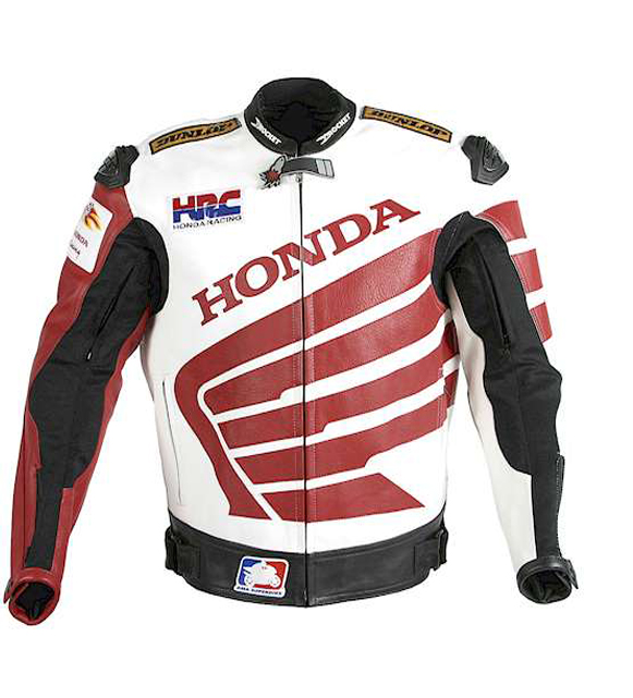 Martinex Honda Joe Rocket Leather Motorcycle Jacket