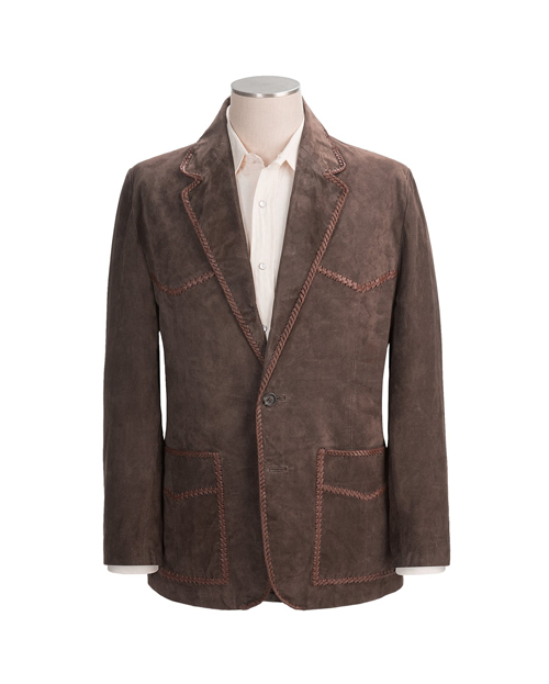 Nebel Suede Leather Sport Coat