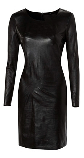 Obsidian Leather Dress 