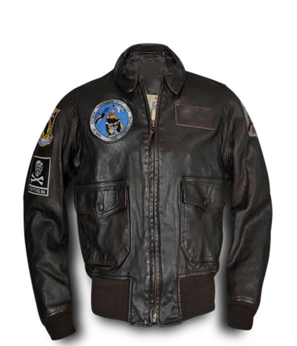 Fergall G1 Bomber Flight Jacket - Leather4sure G-1 Flight Jackets