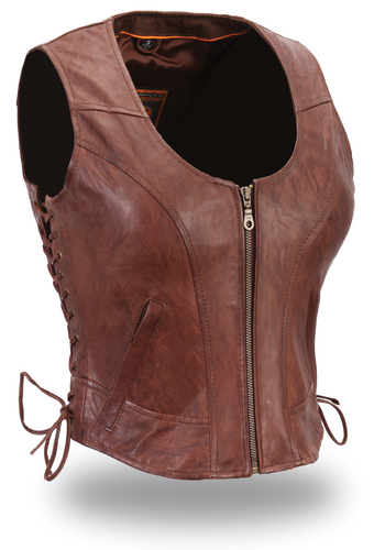 Slangeric Leather Vest