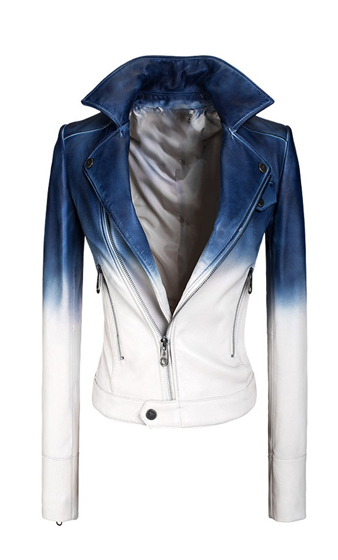 Breonia Mixz Leather Jacket 