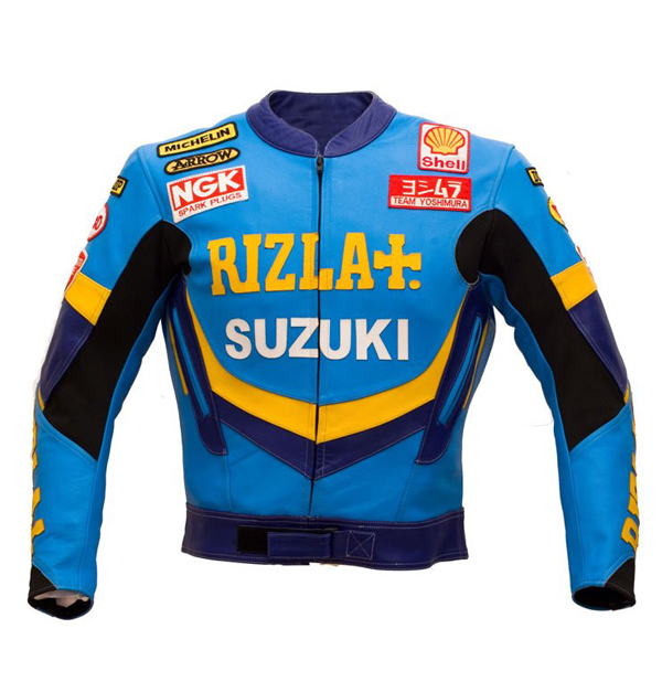 Supremex Suzuki Rizla Jacket - Leather4sure Suzuki