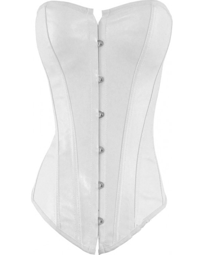 Pallid White Corset