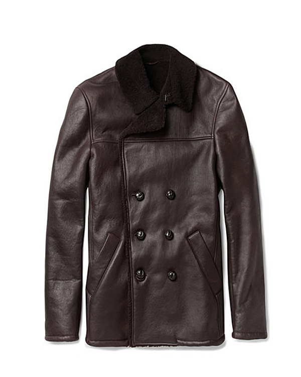 Broldo Asymmetrical Shearling Jacket