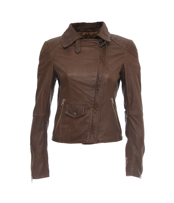 Strix Brown Bomber Jacket