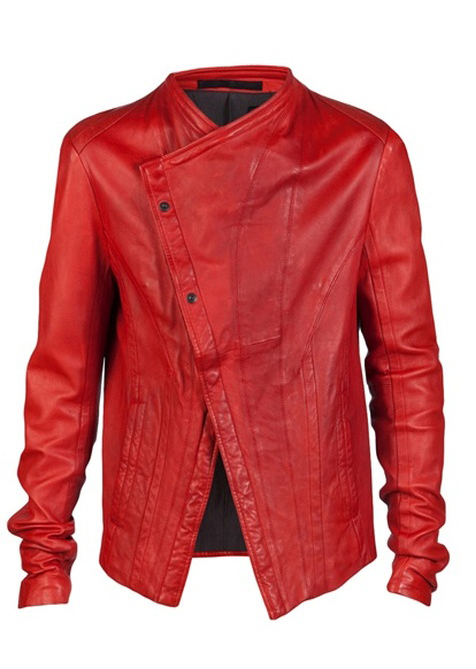 Drapin Red Motorcycle Jacket
