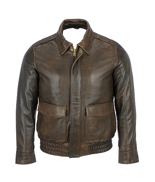 Macan Big and Tall Leather Motorcycle Jacket 