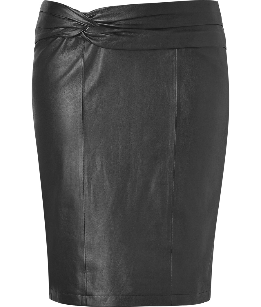 Tenebrous Knotted Waist Skirt