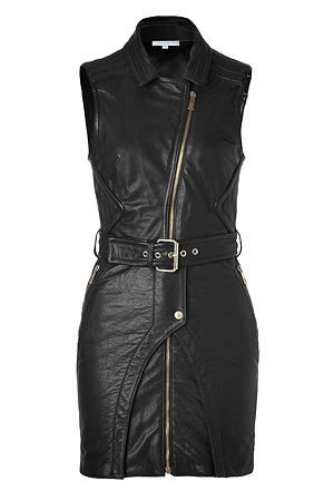 Abstruse Leather Dress