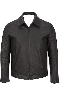 Melanoid Blanc Leather Jacket