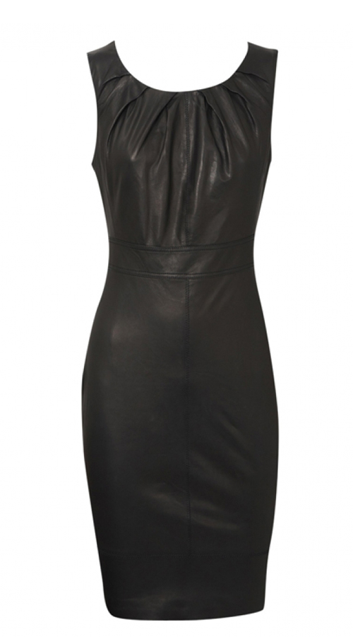 Rhymo Leather Tube Dress