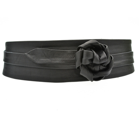 Florine Leather Wrap Belt