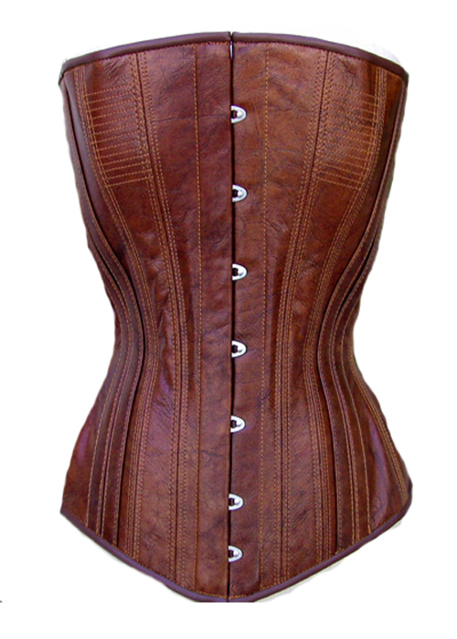 Auburn Brown Corset 