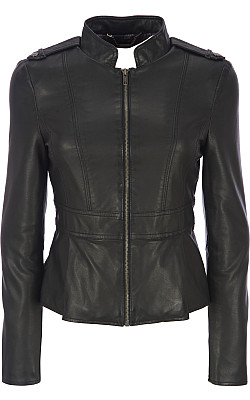 Sable Iris Leather Jacket