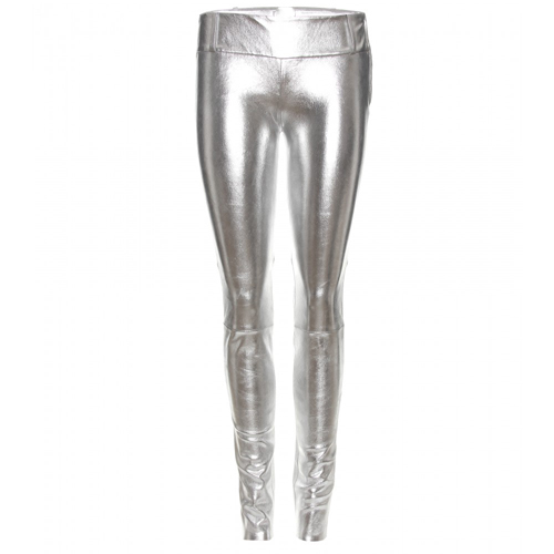 Dimona Silver Leather Pants