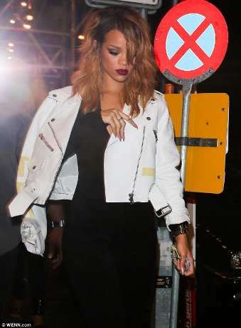 Rihanna Leather Jacket