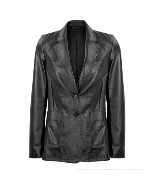 Imposant Leather Sport Coat