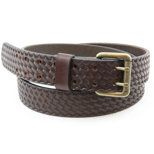 Wilsep Double Prong Leather Belt