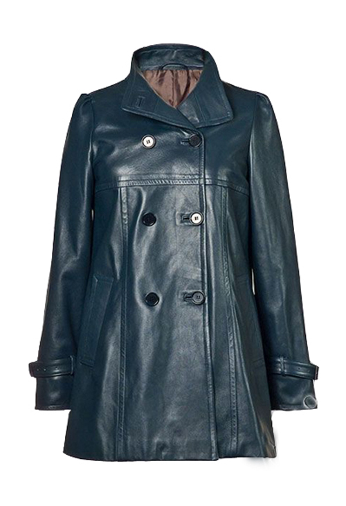 Limoges Leather Coat