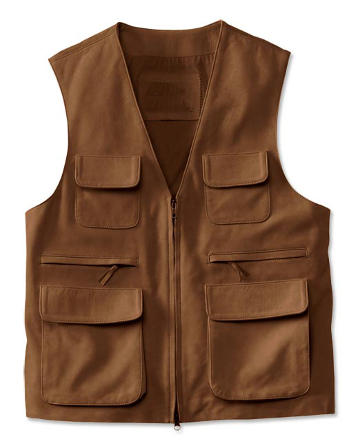 Sonir Leather Motorcycle Travel Vest