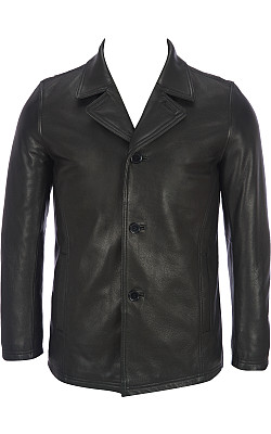 Simpleton Leather Coat