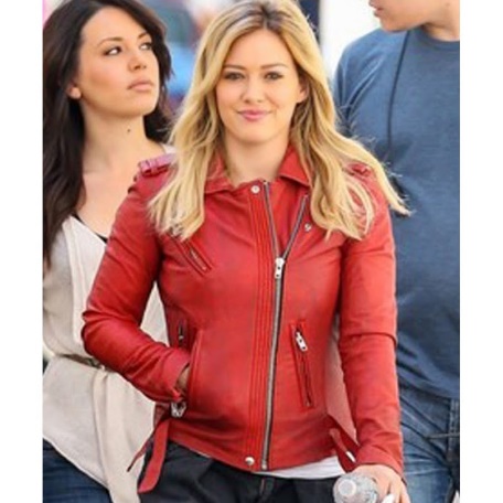 Hilary Duff Leather Jacket