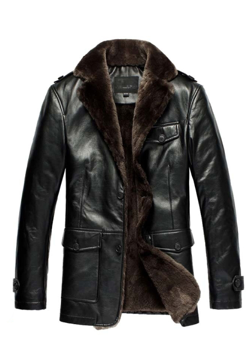 Aspero Leather Coat