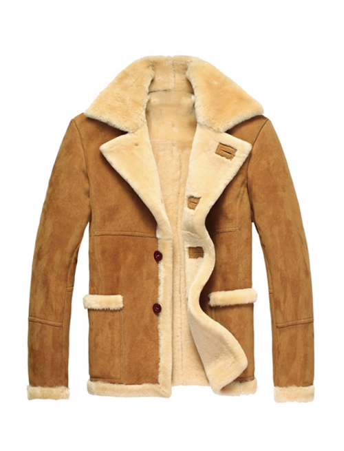 Rugoso Fur lined Leather Coat