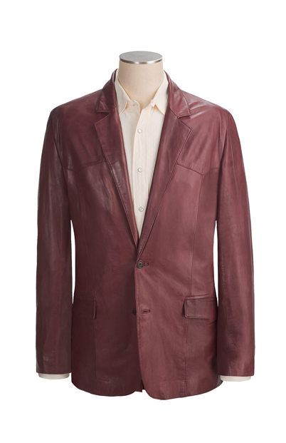 Wettstreit Leather Sport Coat