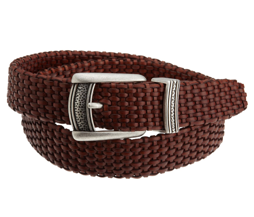 Denzou Braided Leather Belt
