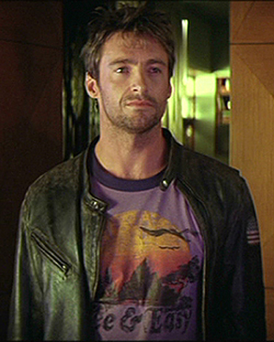 Hugh Jackman Swordfish Leather Jacket